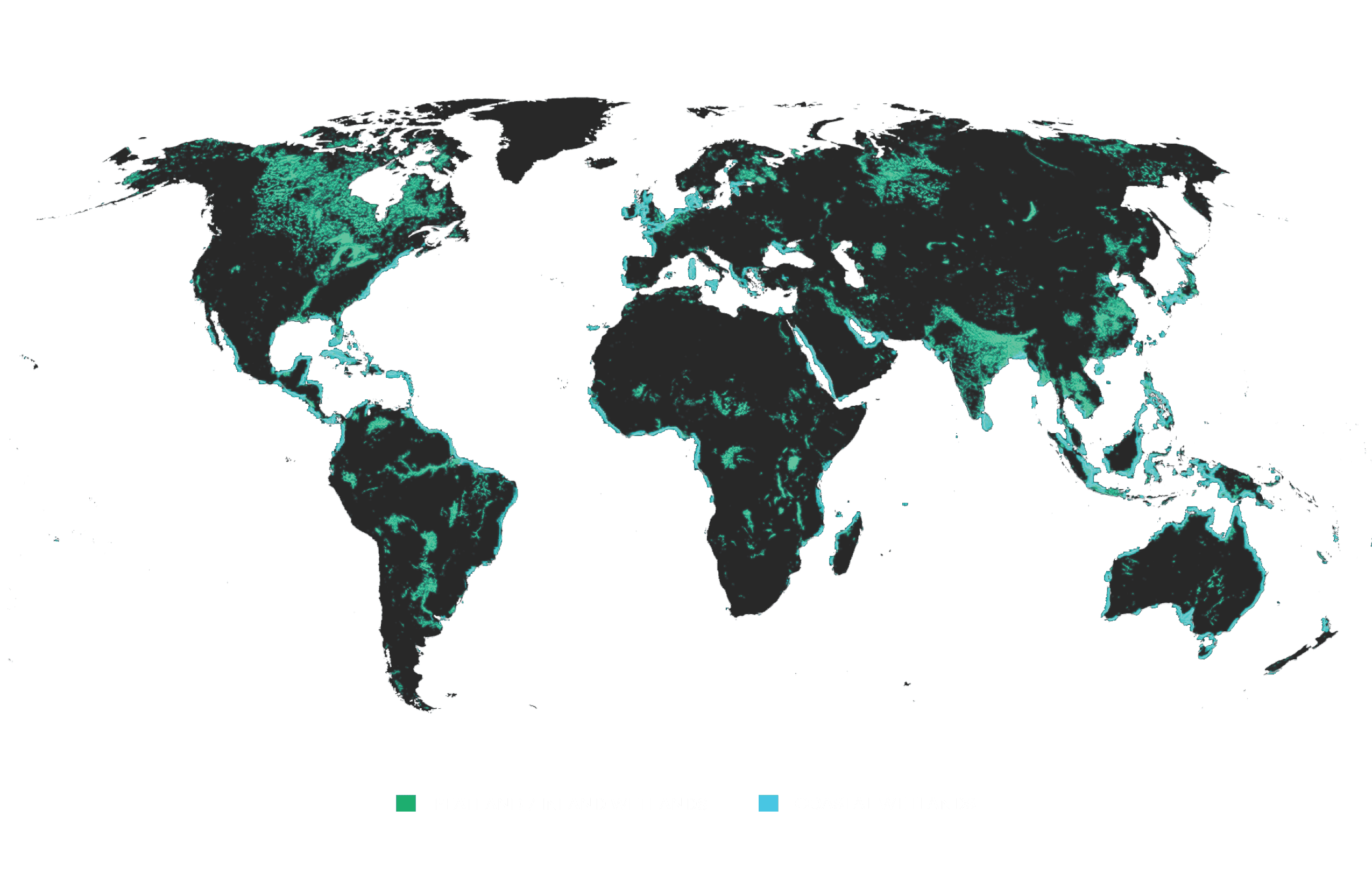 Greenprint Conservation Restoration Wetlands Map w key