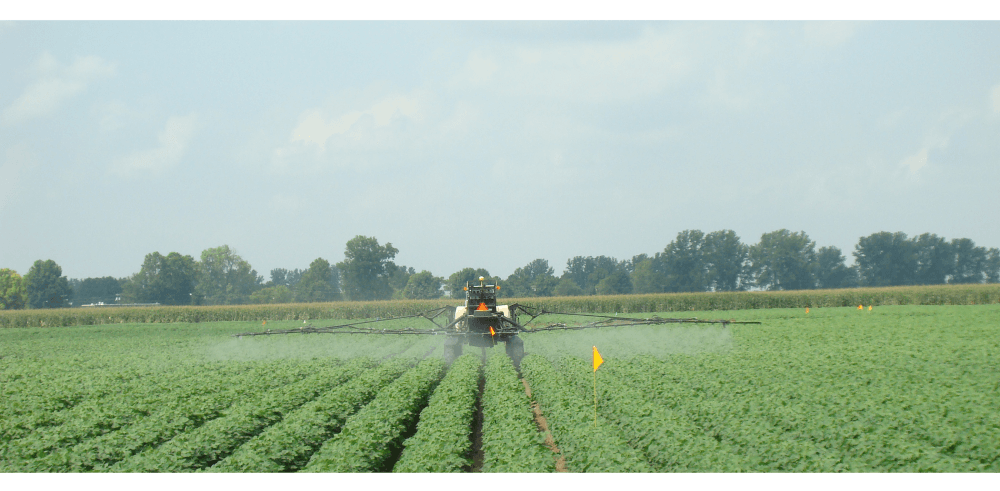 pesticides tractor