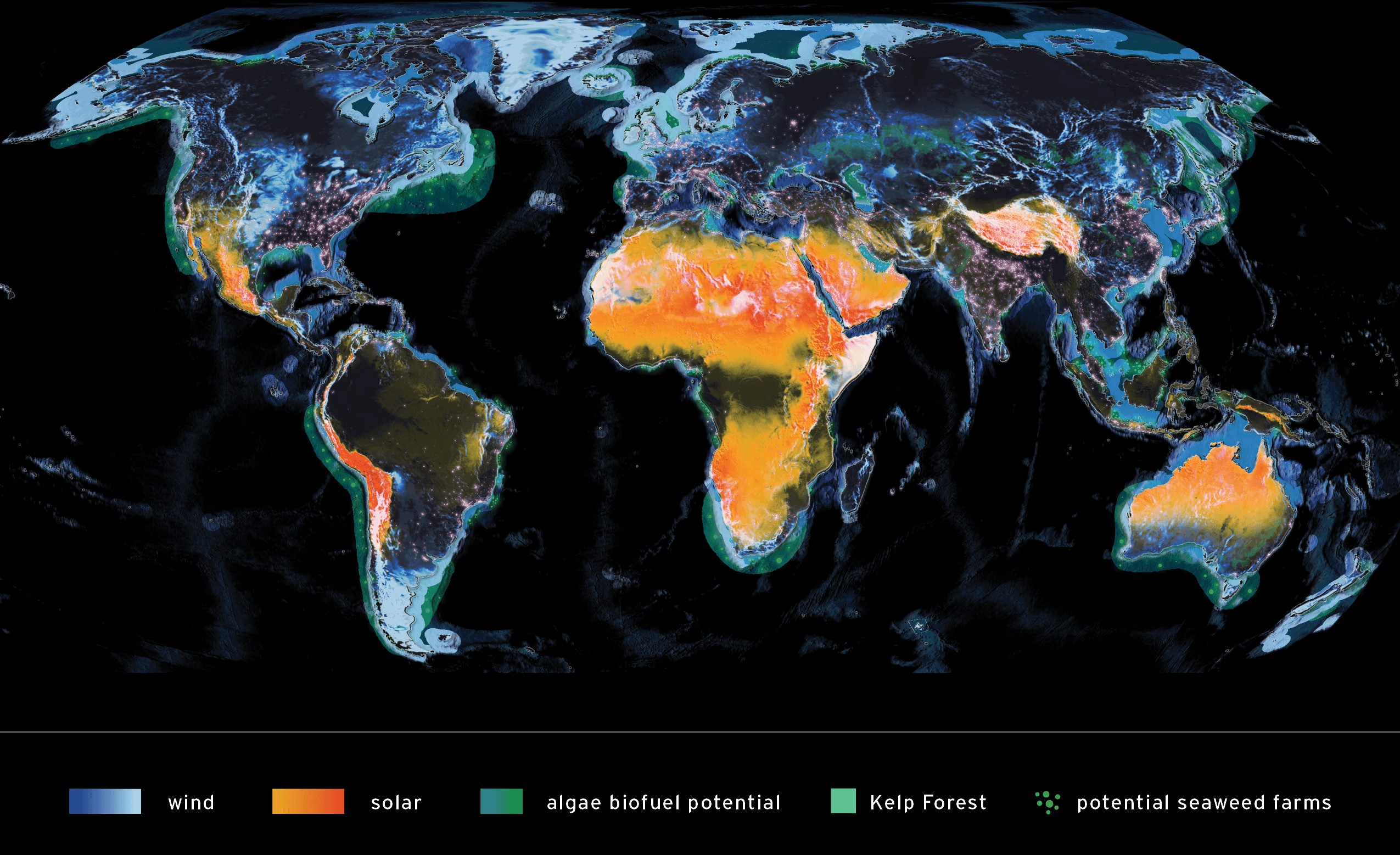 Energy maps with key