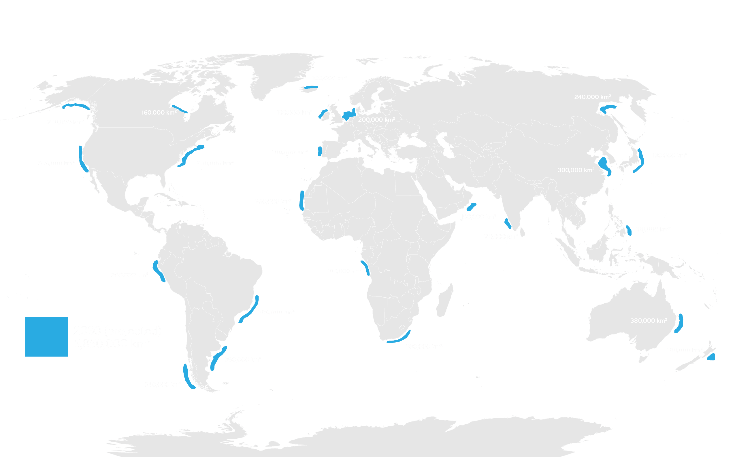 Powering the World with Wind Alone - map Robinson