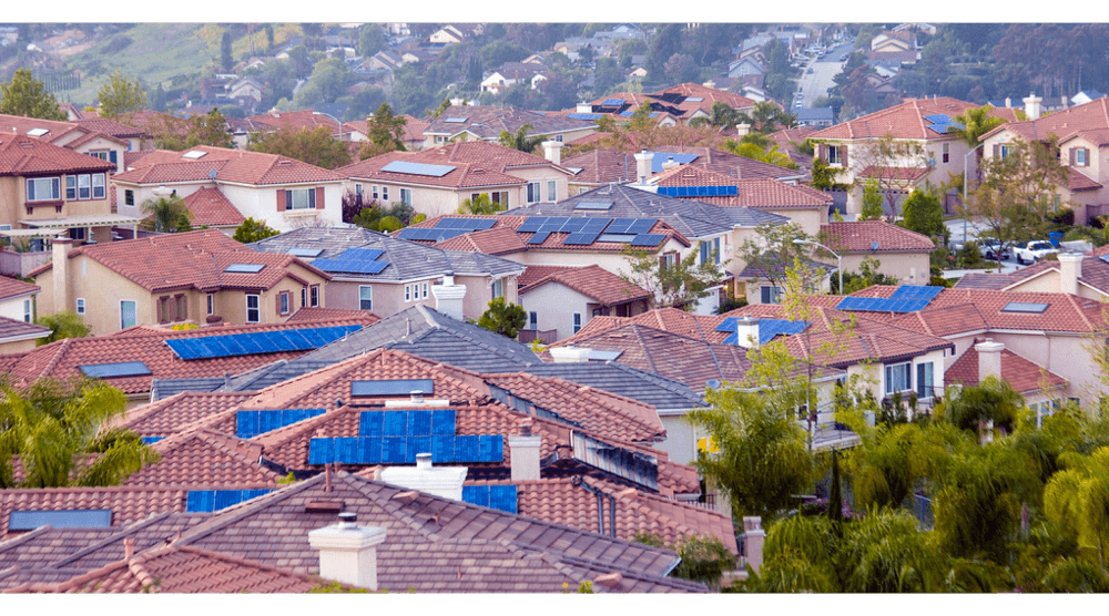 rooftop solar houses
