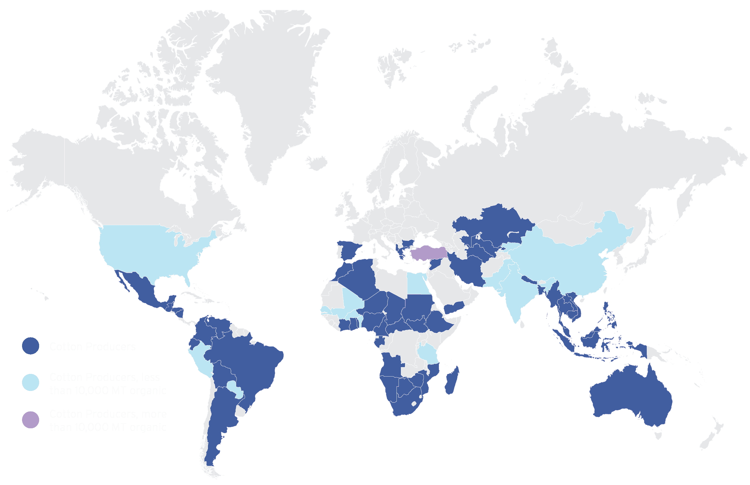top crops - COTTON 3 - map
